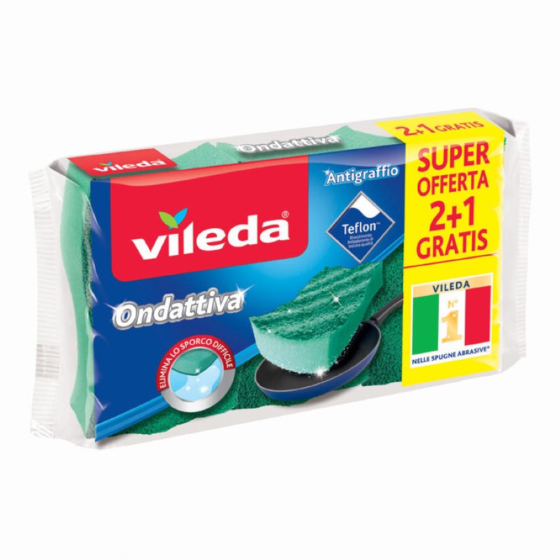 Vileda Bureti Ondattiva 2+1 Gratis