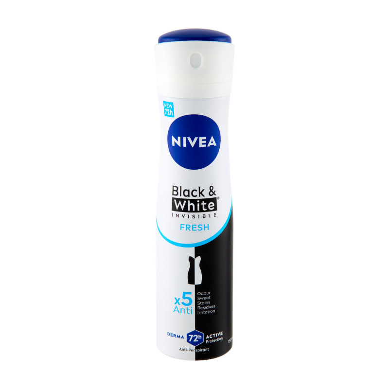 Nivea Black & White Invisible Deodorant