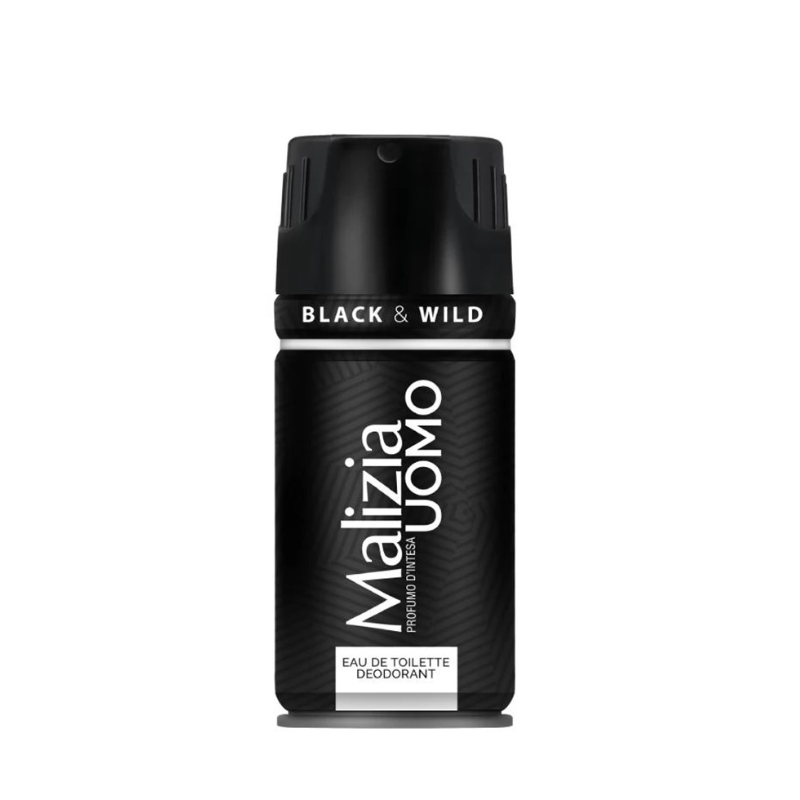 Deodorant Malizia Uomo - Black & White