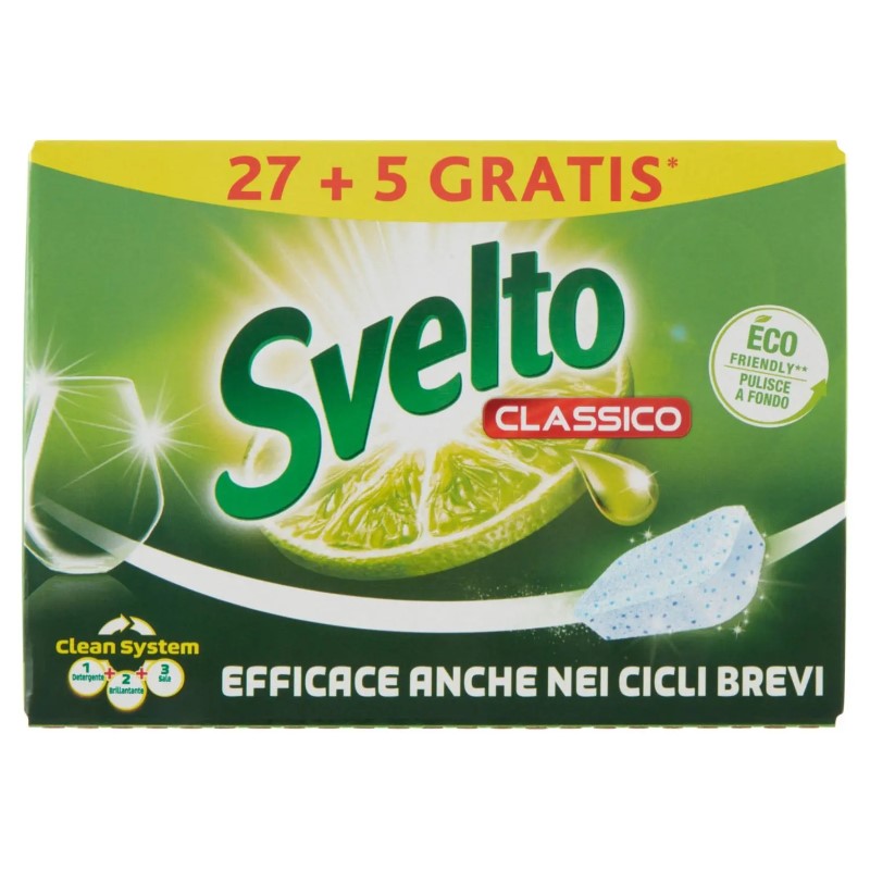 Svelto Tablete pentru Masina de Spalat Vase