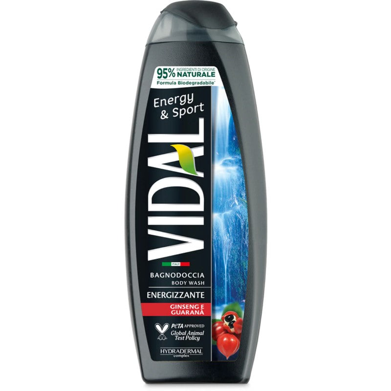 Vidal Gel de Dus - Ginseng și Guarana