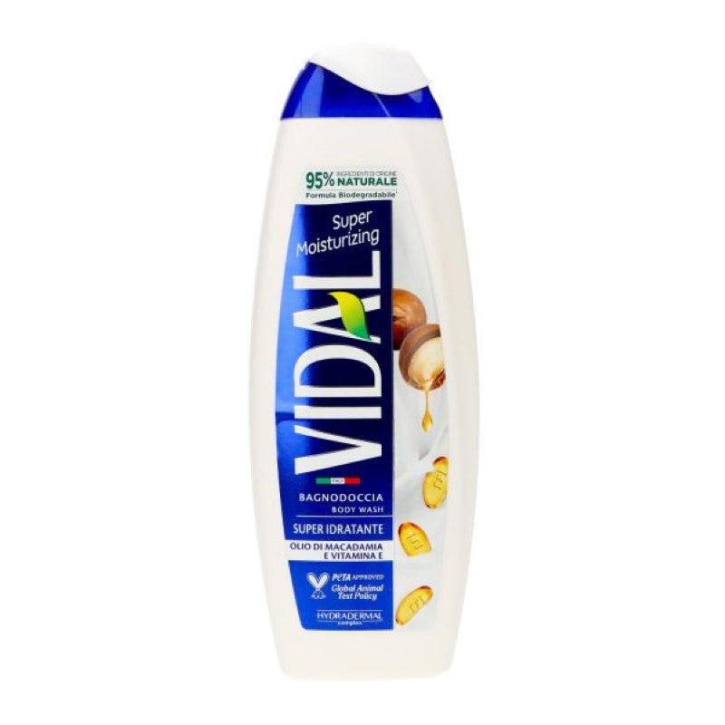 Vidal Gel de Dus - Ulei de Macadamia și Vitamina E