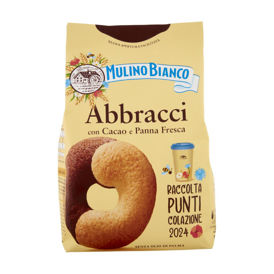 Biscuiti Abbracci cu Cacao si Frisca