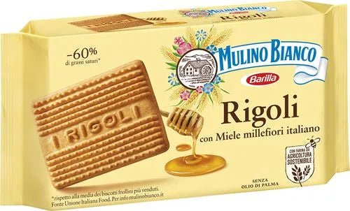 Biscuiti Rigoli Miele Mulino Bianco 400gr Import Italia
