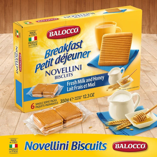 Biscuiţi Balocco cu lapte și miere(350 gr)
